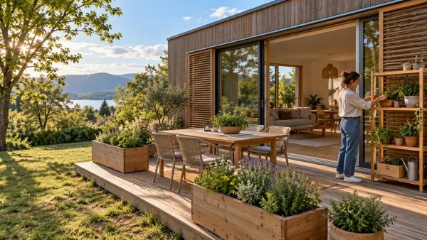 7 astuces innovantes pour personnaliser votre maison en bois contemporaine