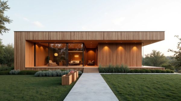 Optimiser son projet de maison bois contemporaine avec un style unique